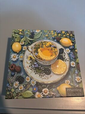 Floral Tea 1000 piece jigsaw puzzle